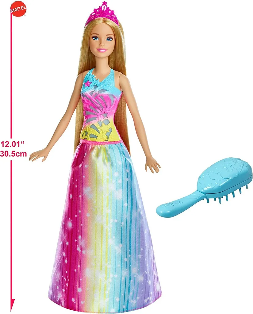 Barbie Dreamtopia Regenbogen-Königreich Magische Haarspiel-Prinzessin (blond) – Bild 8