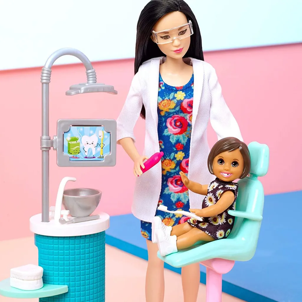 Barbie Zahnärztin-Puppe (brünett) Und Spielset – Bild 12