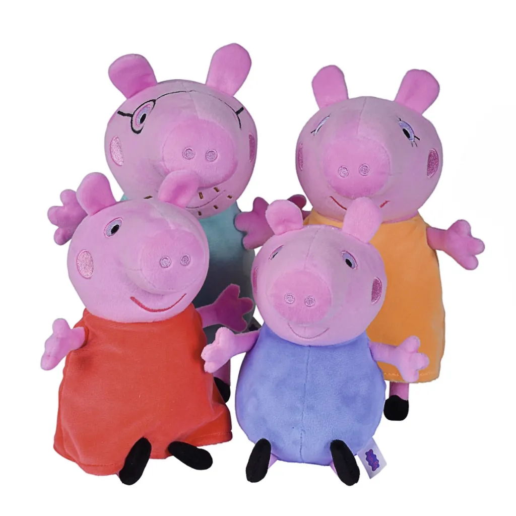 Peppa Pig Plüsch, 1 Stück, 4-fach Sortiert