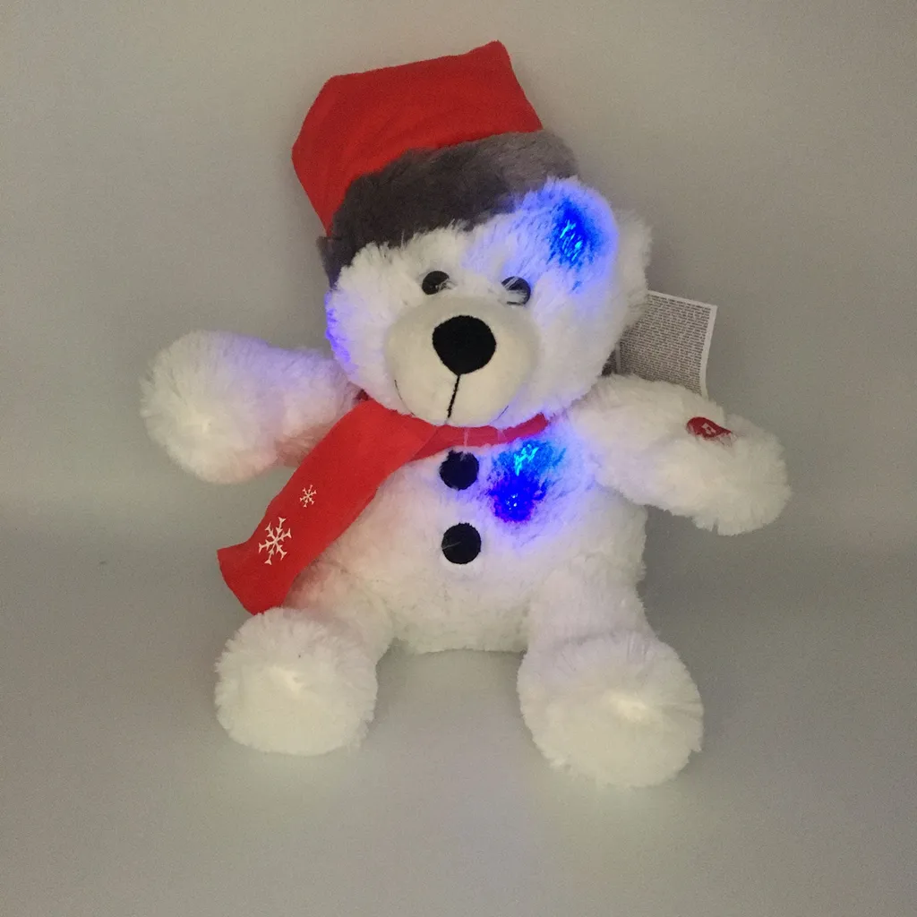 Sunkid - Weihnachten - Teddybär - Bär - Plüsch - Kuscheltier - Mit Beleuchtung - 25 Cm – Bild 2