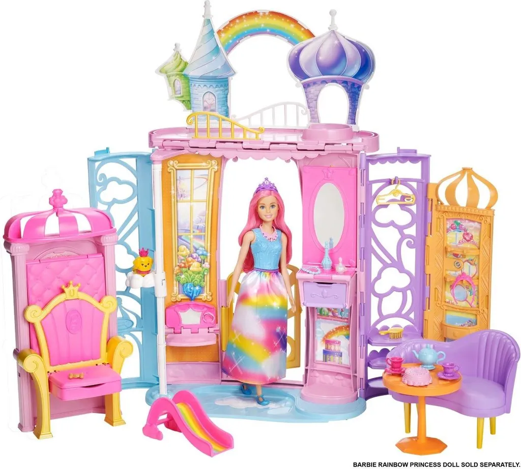 Barbie Dreamtopia Regenbogen-Königreich Schloss – Bild 9