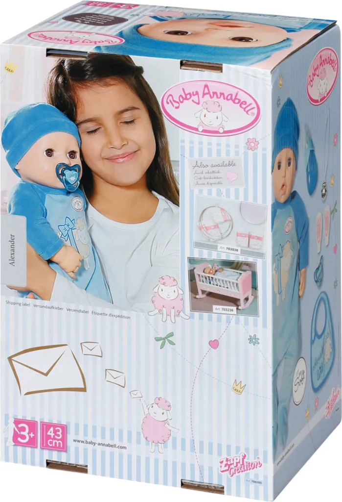 Zapf Creation Baby Annabell 706305 Alexander 43 Cm – Bild 10