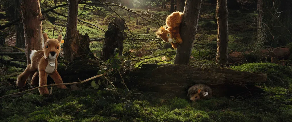 Steiff Joggi Igel 16 Braun Meliert Stehend 070792 – Bild 3