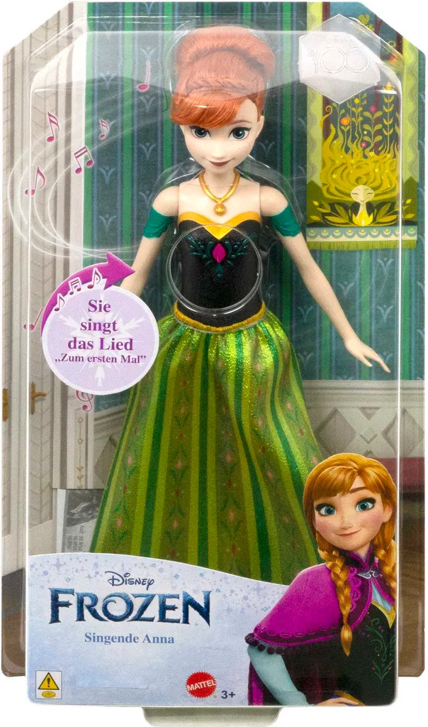 Disneys Die Eiskönigin Anna, Singende Puppe (Frozen) – Bild 4