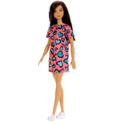 Mattel Barbie-Puppe Mit Einem Kleid Und Weißen Schuhen