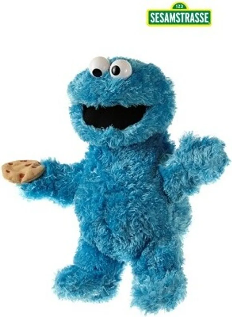 Living Puppets Sesamstrasse Krümelmonster Handpuppe – Bild 4