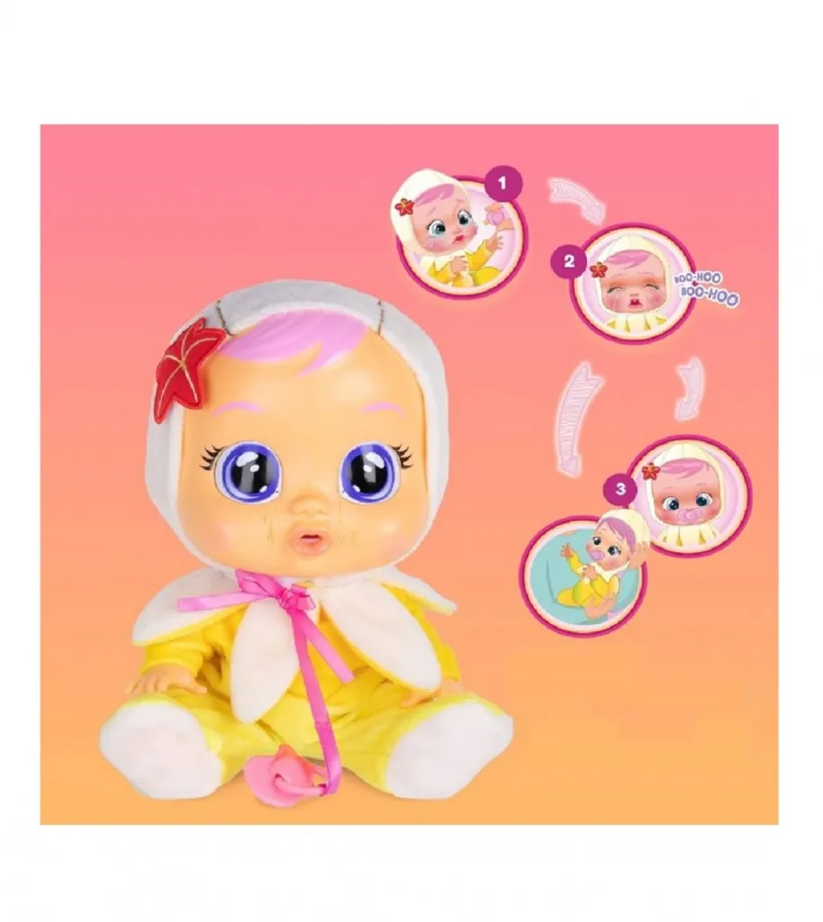 IMC TOYS Cry Babies Tutti Frutti Nana Baby Puppe Weint Echte Tränen – Bild 6