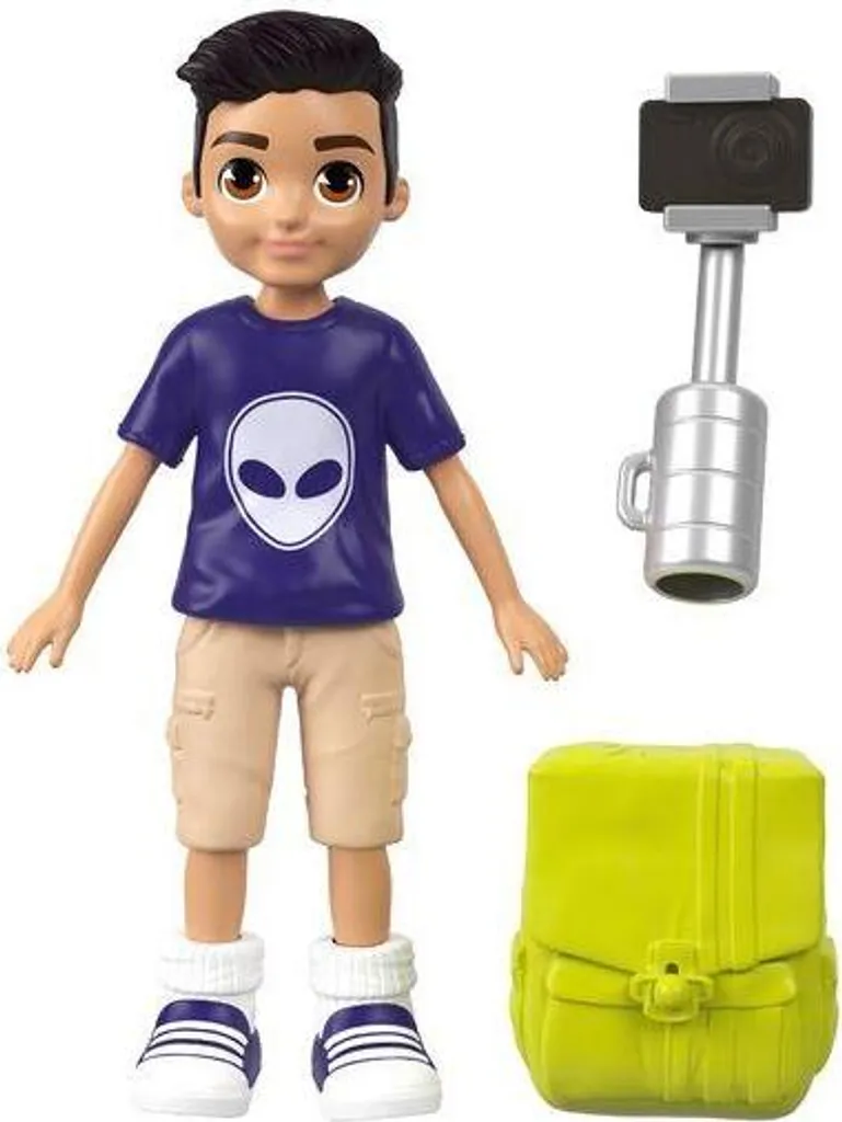 MATTEL FTP72 Polly Pocket Nicolas Mit Selfie-Stick – Bild 2