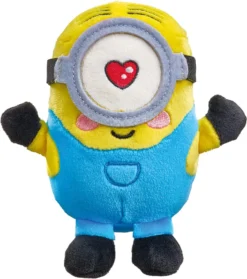 Schmidt Spiele Plüschfigur Minions, Stuart, Verliebt, Filmfigur, Minion, Plüsch, 15 Cm, 42729