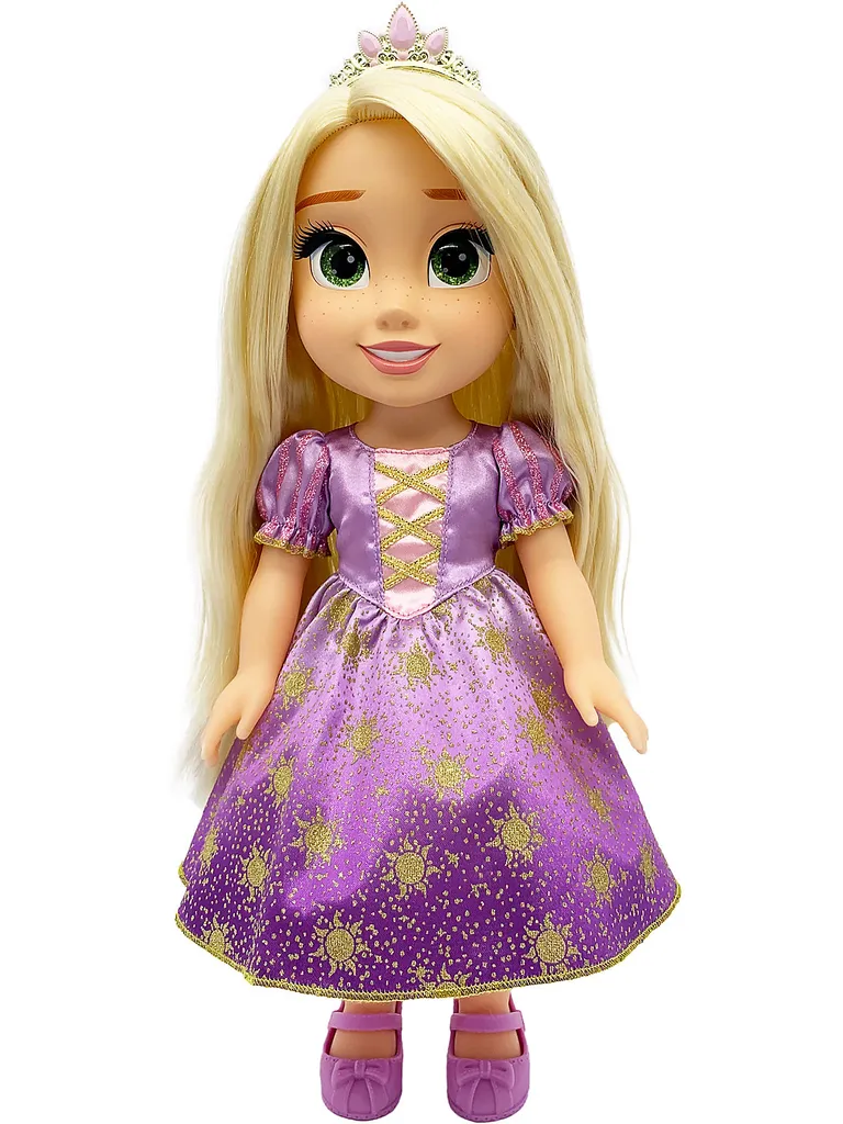 Jakks Pacific Spielwaren Disney Princess Interaktive Haarglanz Rapunzel Mit Zubehör 35 Cm Stehpuppen Puppen Großpuppen