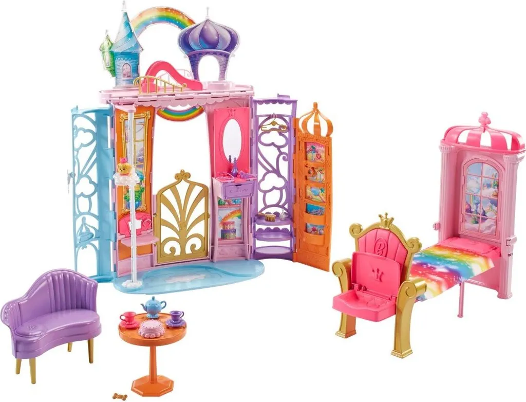 Barbie Dreamtopia Regenbogen-Königreich Schloss