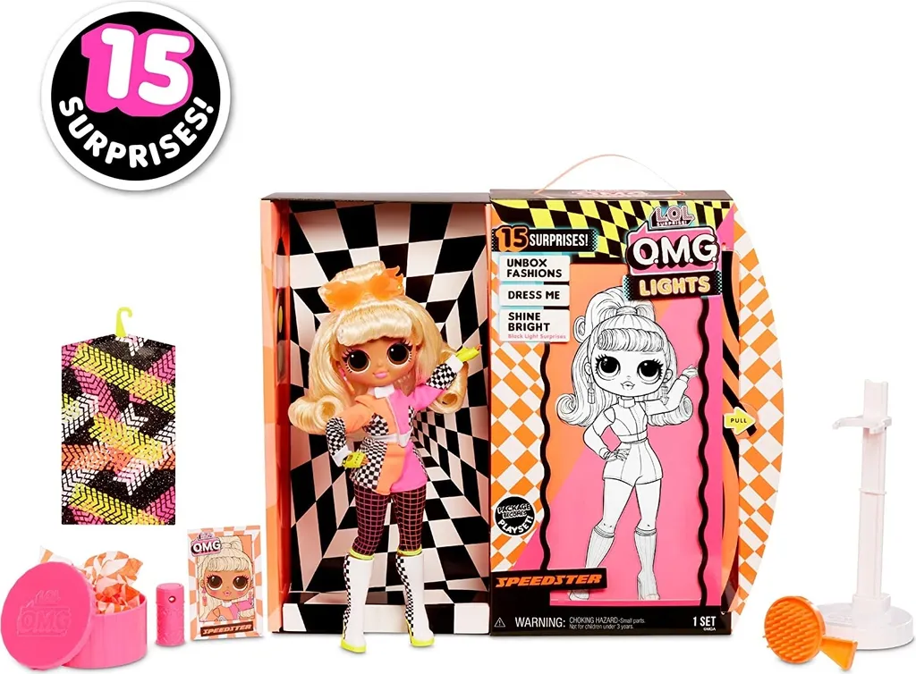 MGA Entertainment L.O.L. Surprise! O.M.G. Doll Lights SPEEDSTER – Bild 3