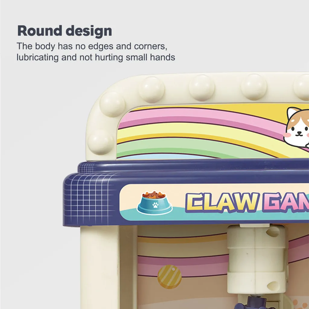 Kimbosmart Mini Puppenmaschine Klauenmaschine Grabber Klauen Maschine Mit Musik Licht DIY Spielzeug Kinder â Bild 6