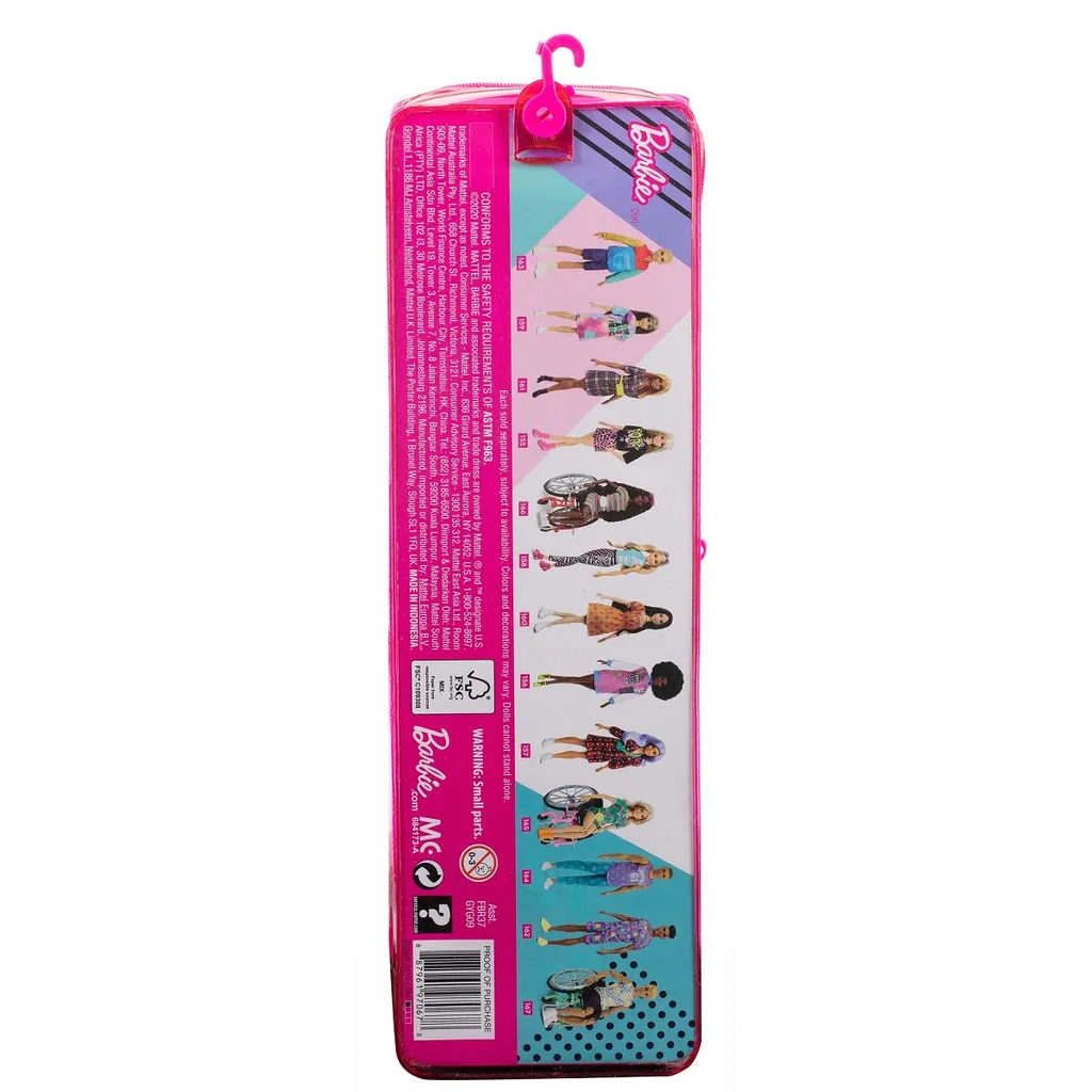 Mattel Barbie Fashionistas Puppe Schwarzhaarig Mit Beinprothese – Bild 2