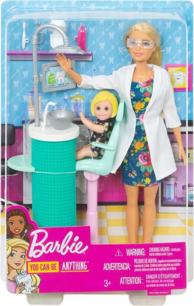 Barbie Zahnärztin-Puppe (blond) Und Spielset – Bild 14