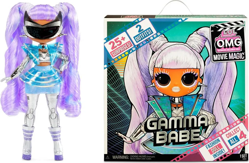 MGA Entertainment LOL OMG Movie Gamma Babe Magic Puppe Babypuppe Kinderpuppe