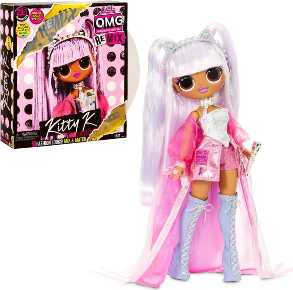 MGA Entertainment 567240E7C L.O.L. Surprise OMG New Theme Series- Doll 2- Kitty Queen – Bild 10