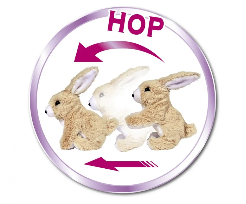 SIMBA TOYs Simba ChiChi Love Rabbit, Hase, Plüschhase, Spielzeug, Mit Funktionen Und Geräuschen, Ab 5 Jahre, 20 Cm, 105893456 – Bild 3