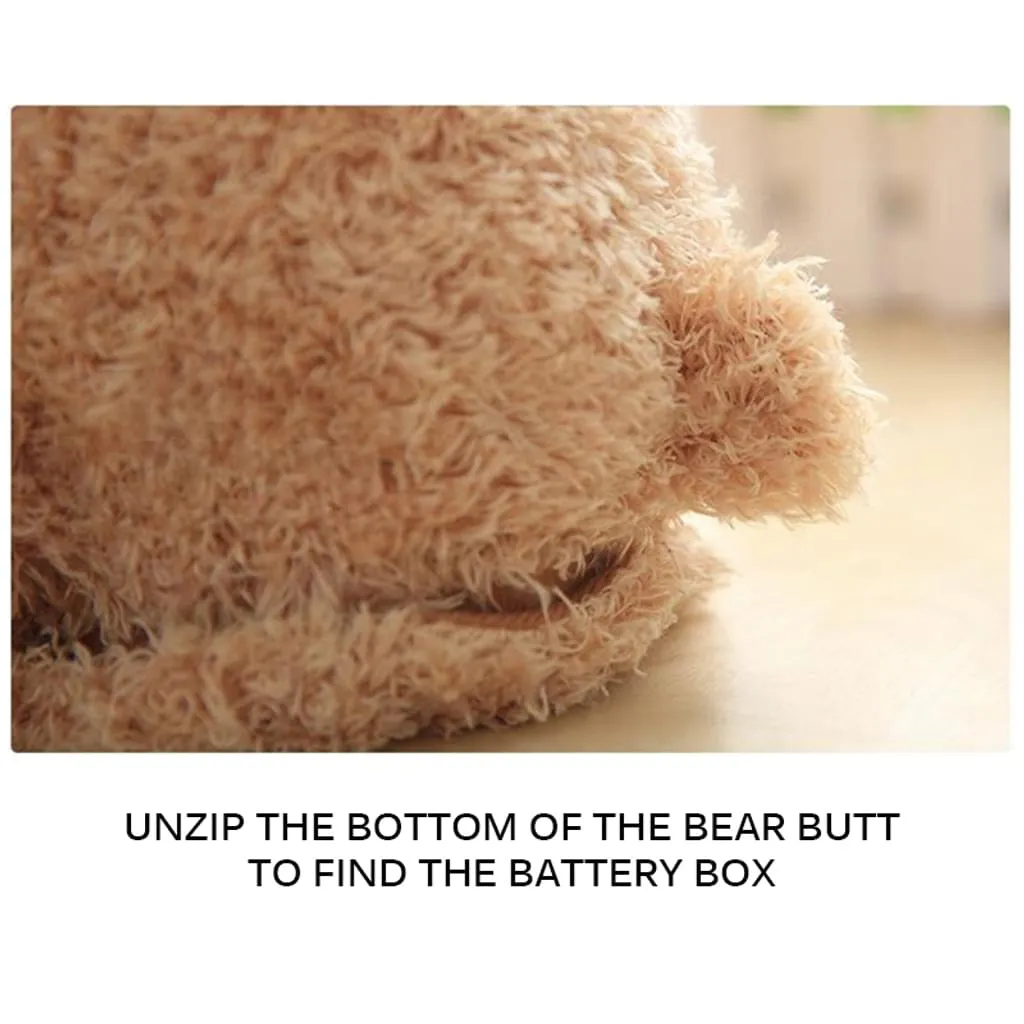 Musikspielzeuge,Bären, Die Singen Und Gucken Können, Plüschpuppen, Die Zum Trösten Von Babys Geeignet Sind – Bild 5