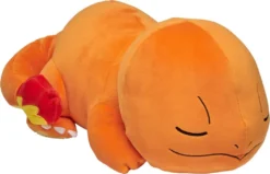 Pokemon PlĂŒschfigur - Schlafender Glumanda (45cm) Kuscheltier Stofftier PlĂŒschtier