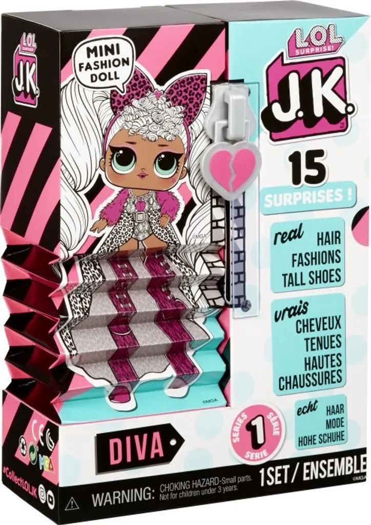MGA Entertainment 570752E7C L.O.L. Surprise J.K. Doll- Diva – Bild 5