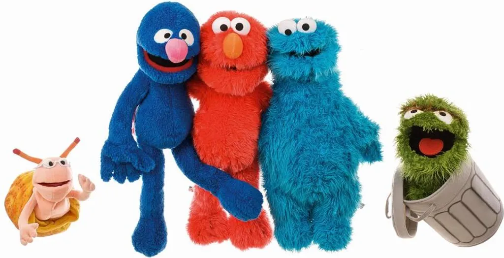 Living Puppets Handpuppe Elmo Aus Der Sesamstraße 65 Cm – Bild 3