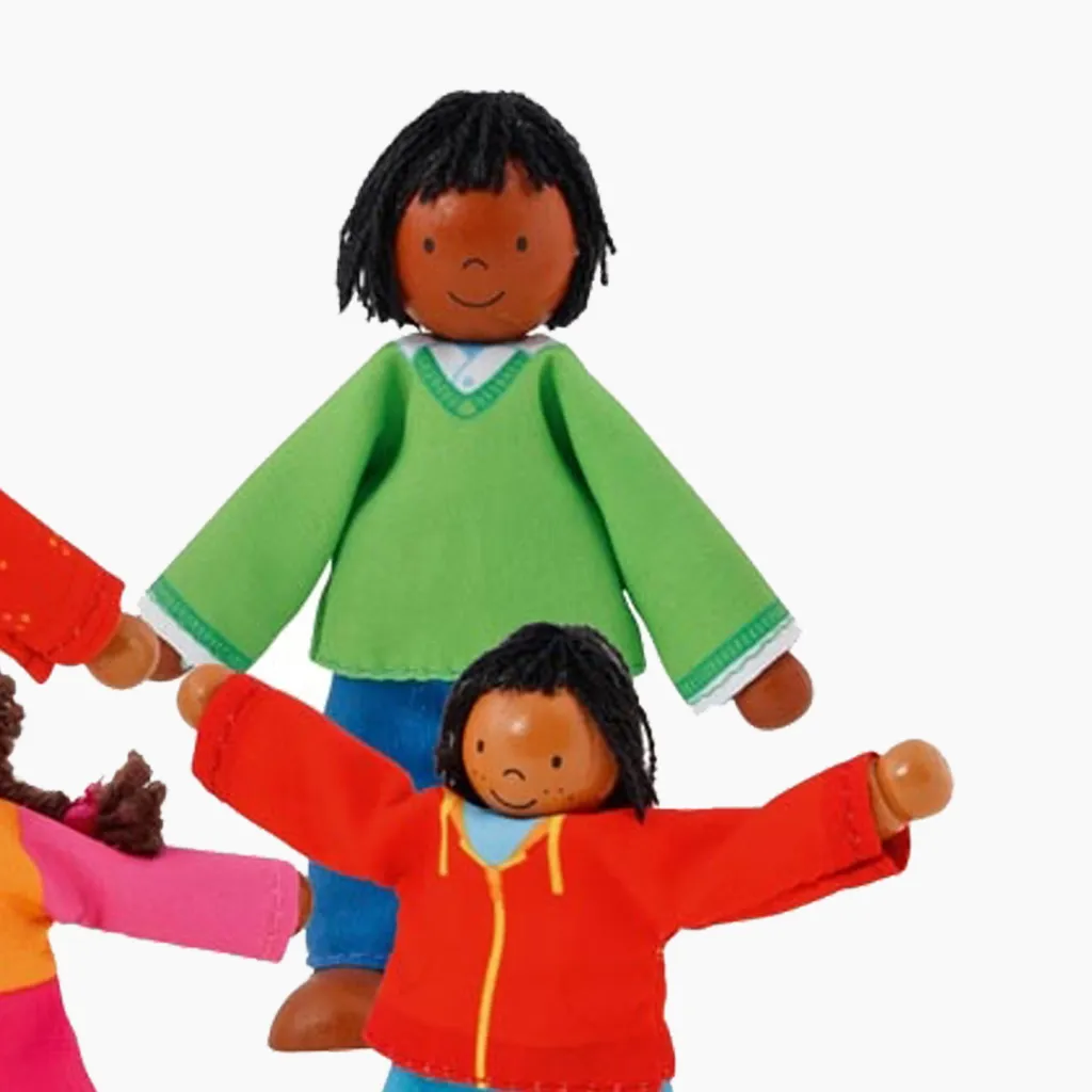 Goki Biegepuppen Farbige Familie â Bild 4