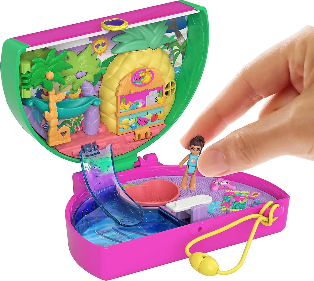 Mattel Spielwaren Polly Pocket Wassermelonen Schatulle Sammelfiguren Sammelfiguren Spielzeug 5 6 7 8 9 Jahre Mädchen Junge Kind Kleinkind Teenager Erwachsener Sammler Sammler Sammlerstück Drinnen Draußen Geburtstag Geb Weihnachten Ostern Hannukah Hanu... – Bild 5
