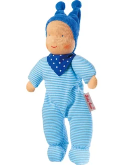 Käthe Kruse Spielwaren Baby Schatzi Blau Stoffpuppen Puppen Stoffpuppen