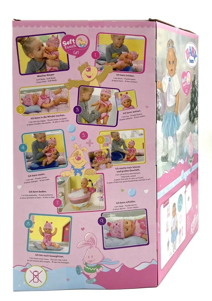 Zapf Creation BABY Born Soft Touch Eisballerina Mit Accessoires 43cm – Bild 12