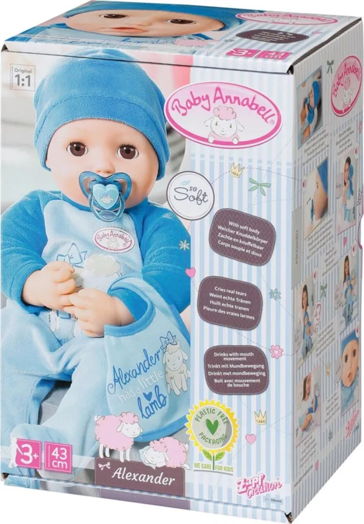 Zapf Creation Baby Annabell 706305 Alexander 43 Cm – Bild 8