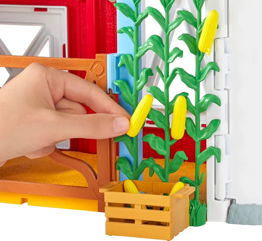 Barbie Spaß Auf Dem Bauernhof Scheunen-Spielset Mit Tieren Und Zubehör – Bild 4