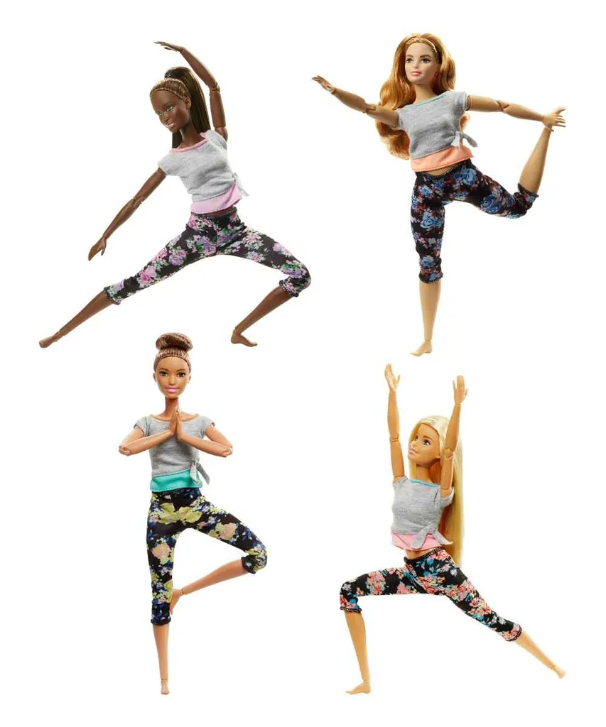 Barbie Made To Move Puppe (brünett) – Bild 7