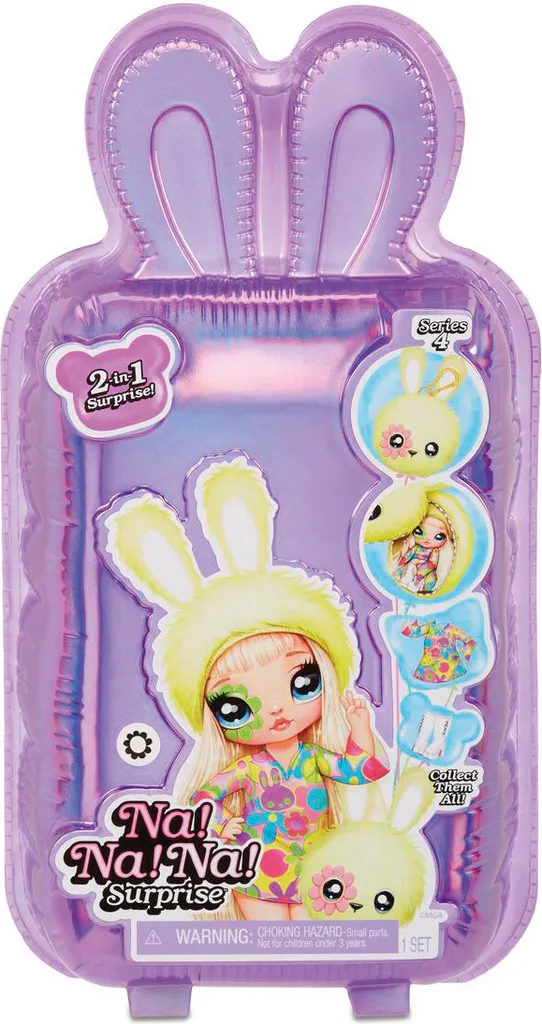 MGA Entertainment 571742E7C Na! Na! Na! Surprise 2-in-1 Pom Doll Series 4 - Bianca Bengal – Bild 2