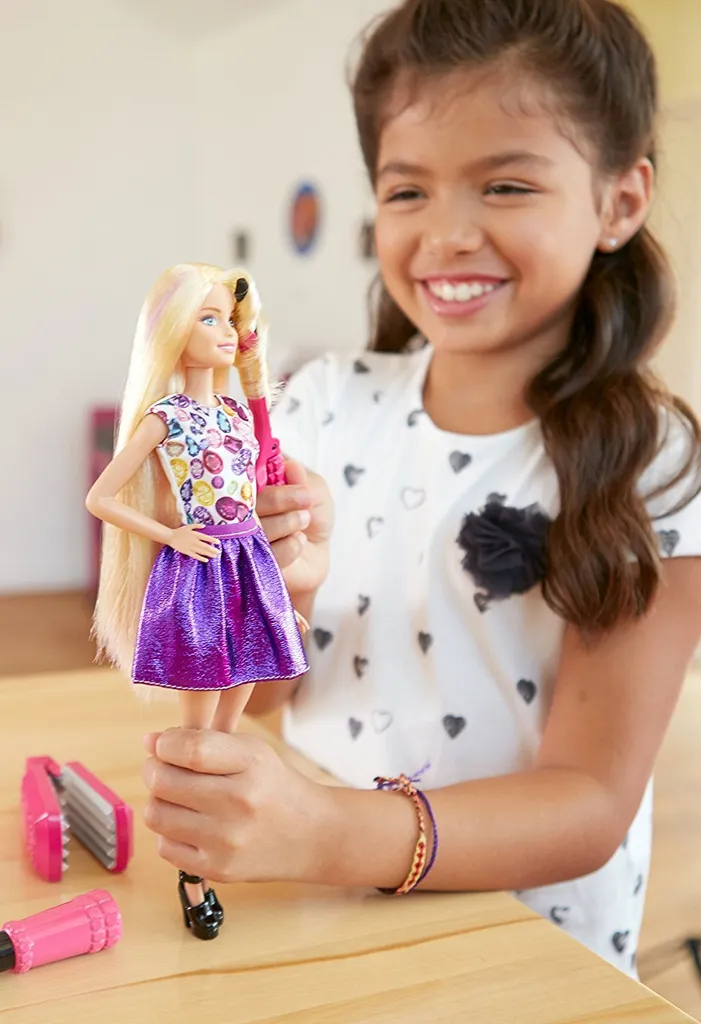 MATTEL Barbie Wellen- Und Lockenspaß Puppe. DWK49 – Bild 20