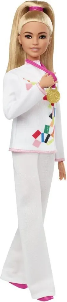 Barbie Berufe Sport Skateboarder Puppe, Geschenk Und Spielzeug Ab 3 Jahren – Bild 7