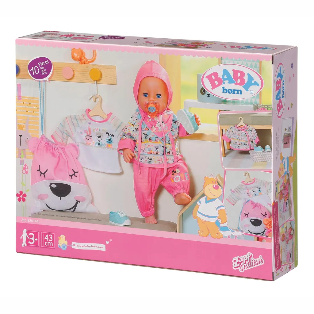 Zapf Creation Zapf BABY Born Deluxe Erstausstattung Set 43 Cm – Bild 4