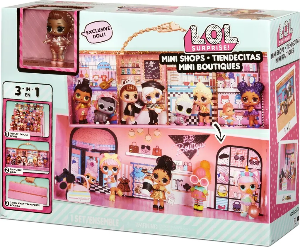 L.O.L. Surprise! Mini Shops Playset, Aktion/Abenteuer, Mehrfarbig – Bild 4
