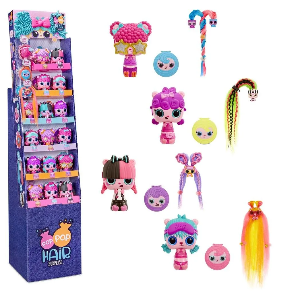MGA Entertainment 562672E7C Pop Pop Hair Surprise 3-in-1 Pops Series 1 - Sortiert – Bild 12