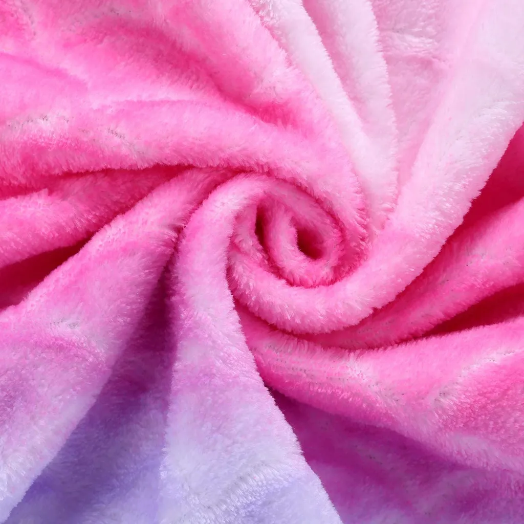 Meerjungfrauen-Schwanz, Regenbogen-Design, Extrem Weich – Bild 5