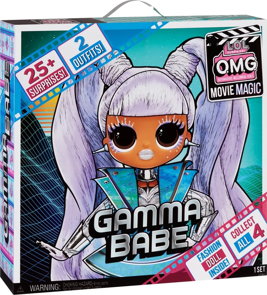 MGA Entertainment LOL OMG Movie Gamma Babe Magic Puppe Babypuppe Kinderpuppe – Bild 5