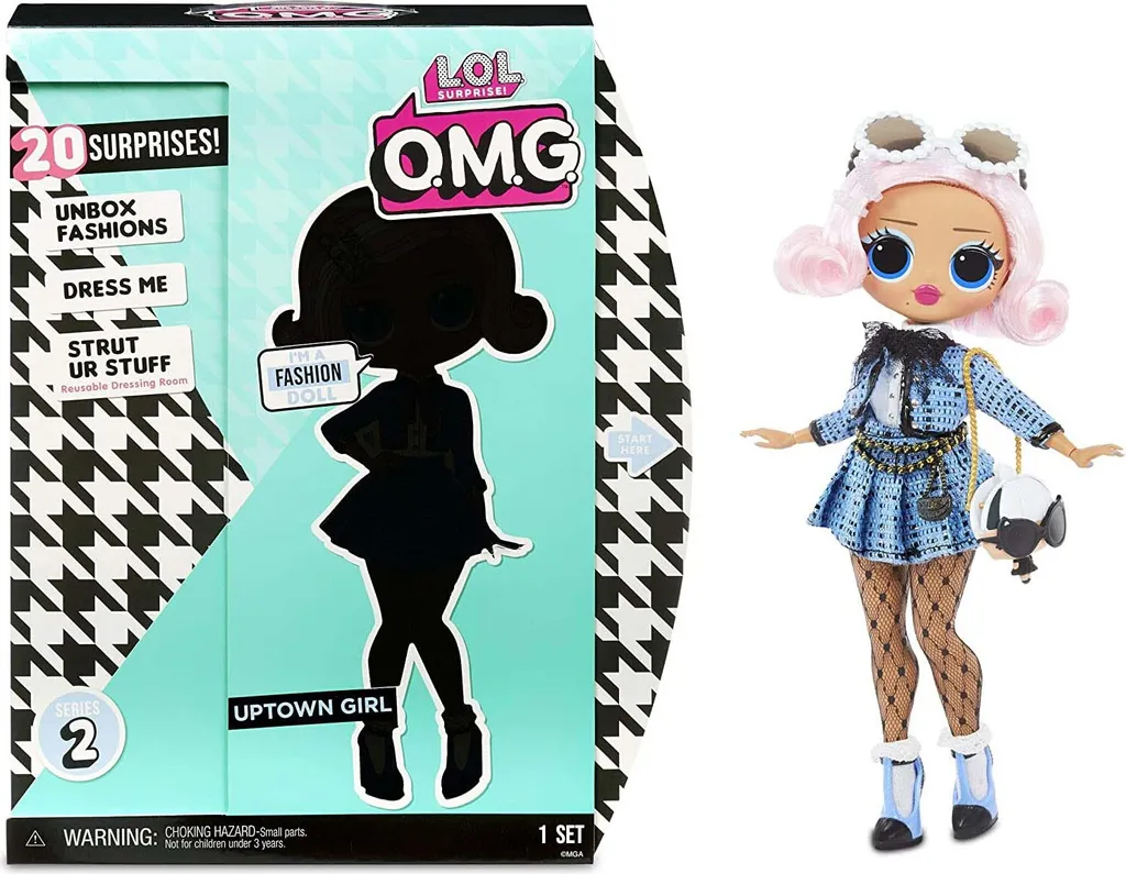 MGA Entertainment 570288PE7C L.O.L. Surprise OMG 3.8 Doll- Uptown Girl – Bild 6