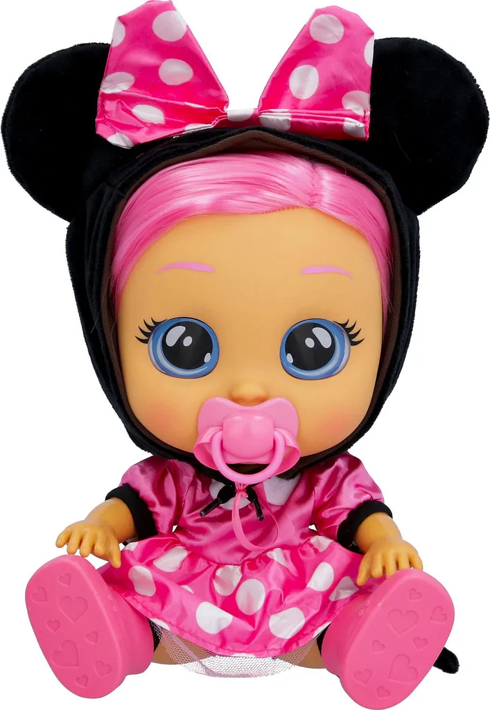 IMC Toys Spielwaren Cry Babies Dressy Disney Minnie Babypuppen Puppen Babypuppen
