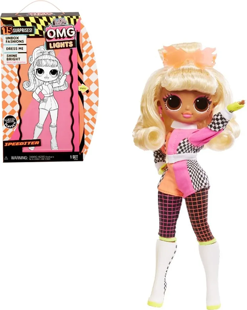 MGA Entertainment L.O.L. Surprise! O.M.G. Doll Lights SPEEDSTER – Bild 9