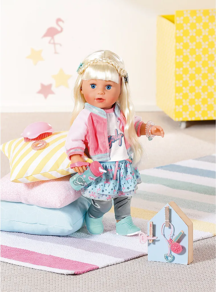 Zapf Creation BABY Born 11406177 Soft Touch Sister Blond 43 Cm - – Bild 5