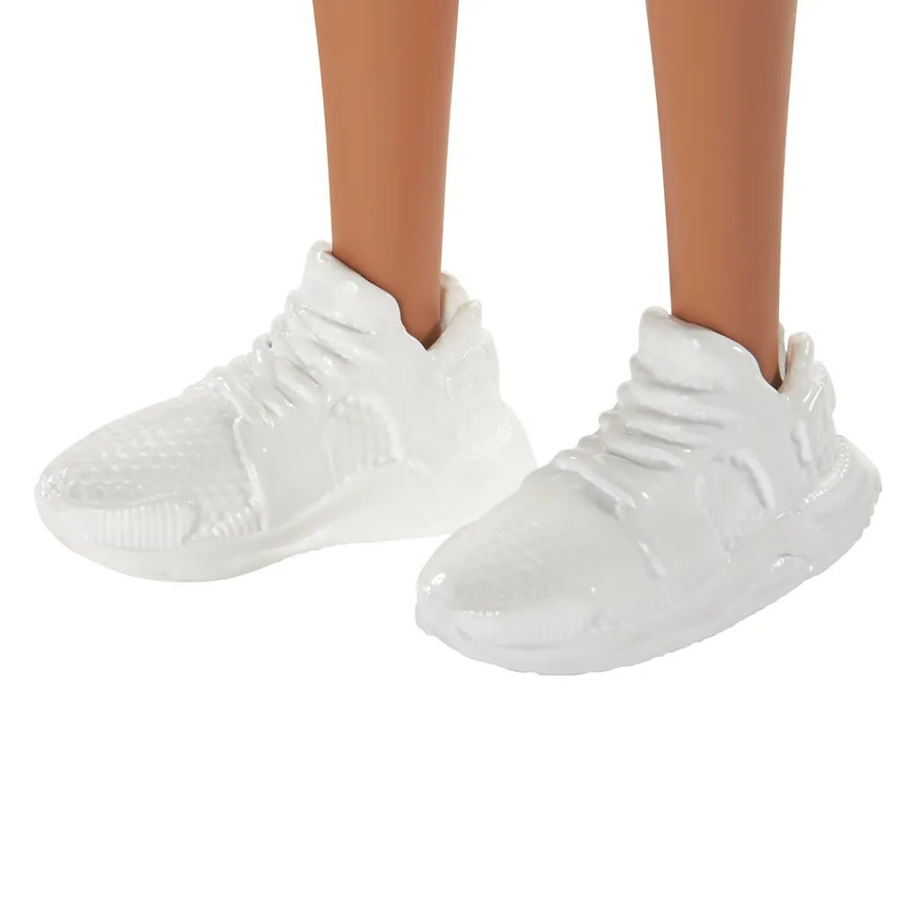 Barbie Fashionistas Puppe Im Schlangenmuster Kleid, Anziehpuppe, Modepuppe – Bild 4