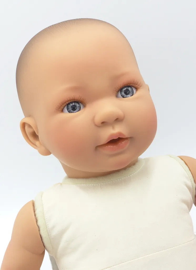 Doro Dolls Mädchen Babypuppe "Leonie" 52 Cm Mit Blauen Augen – Bild 2