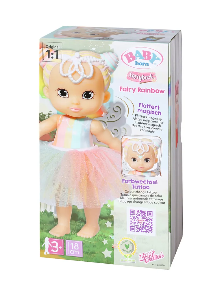 Zapf Creation Zapf BABY Born® Stor Bo Fairy Rainbow 18 831830