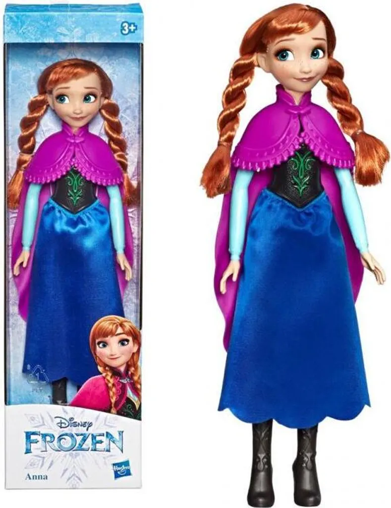 Hasbro E6739 Disney Frozen Anna Rote Haare Die Eiskönigin Prinzessin Puppe Neu