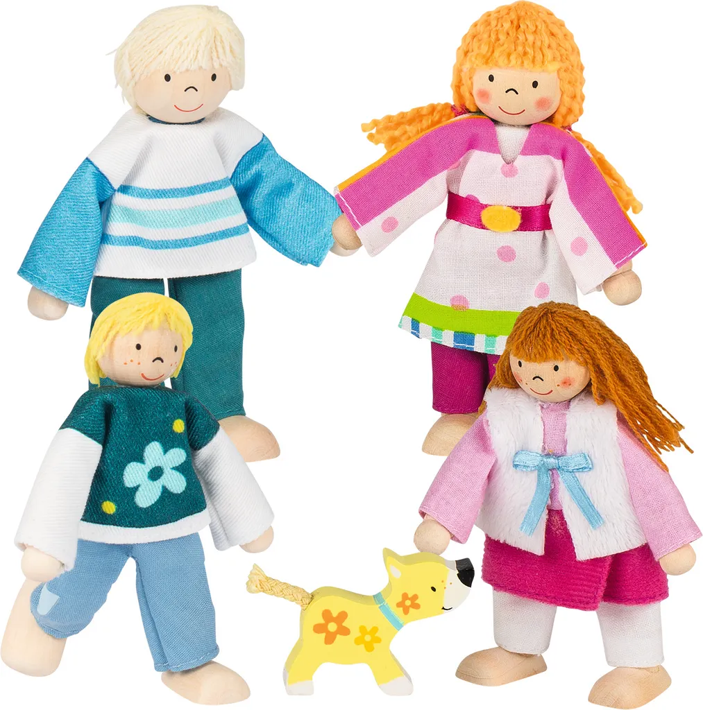 Goki 51582 Biegepuppen Familie, Susibelle, Bunt (1 Set) – Bild 2